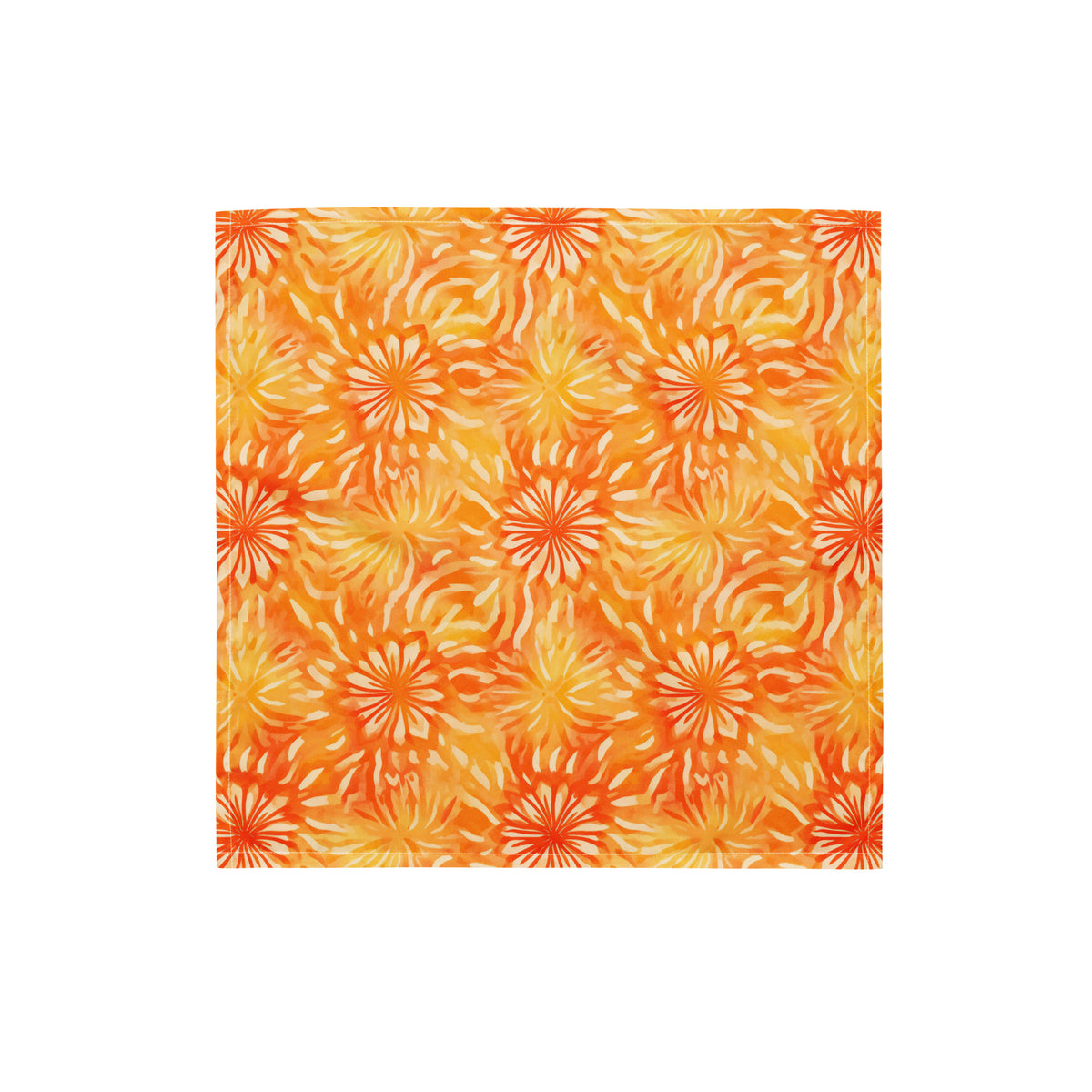 Tangerine Bloom Bandana