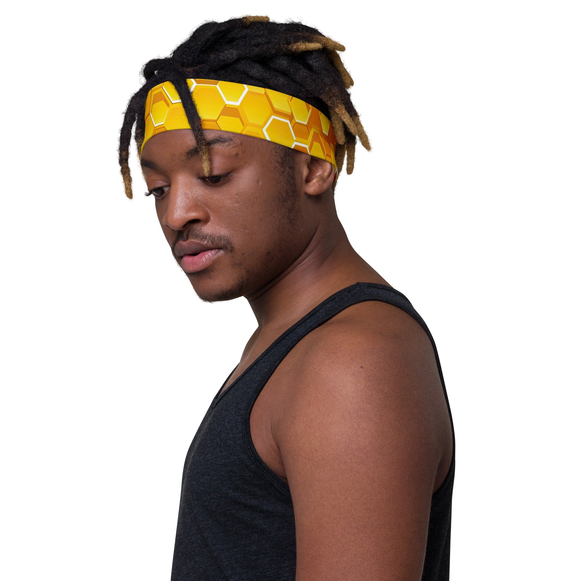 Golden Buzz Headband - Bandaners
