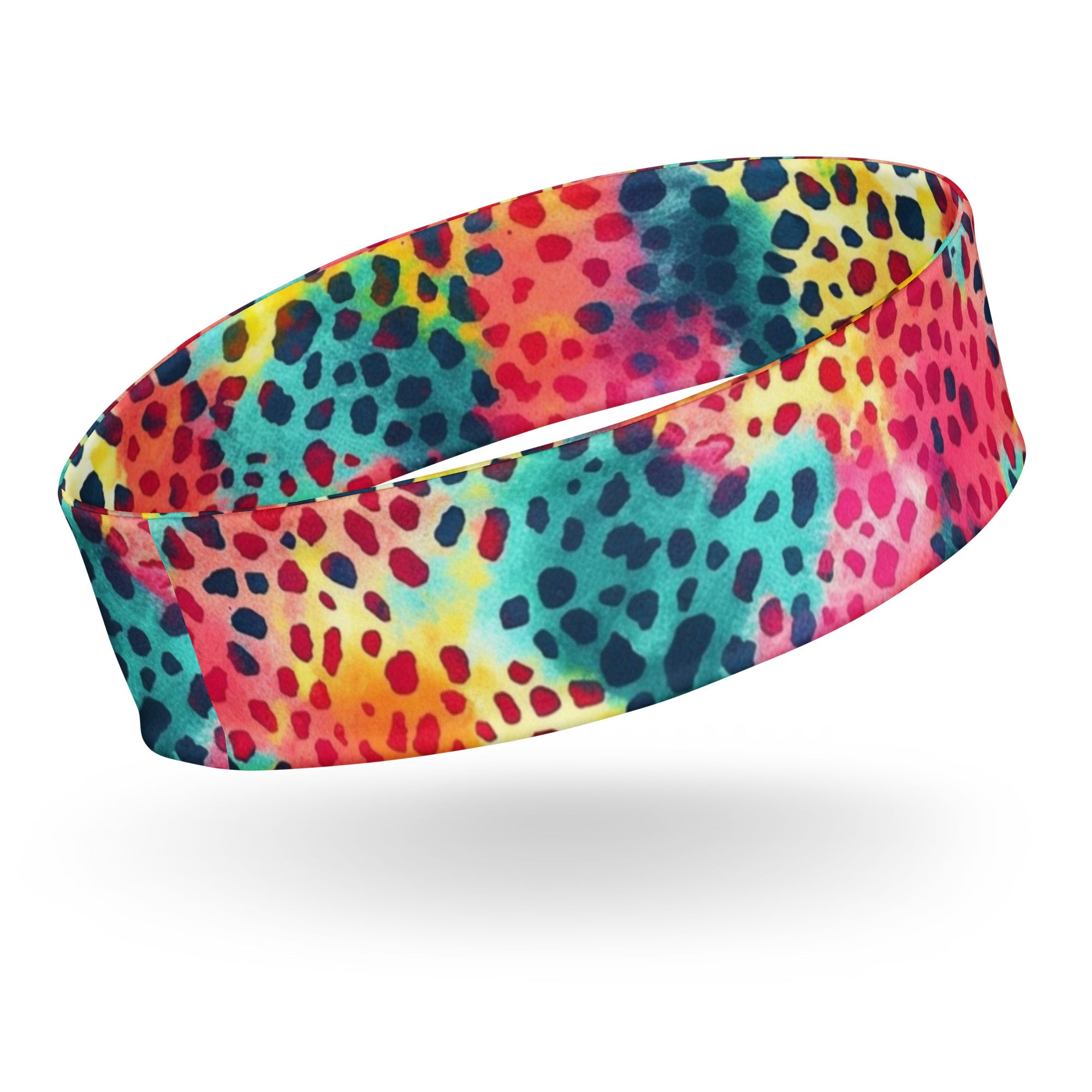 Neon Cheetah Headband - Bandaners