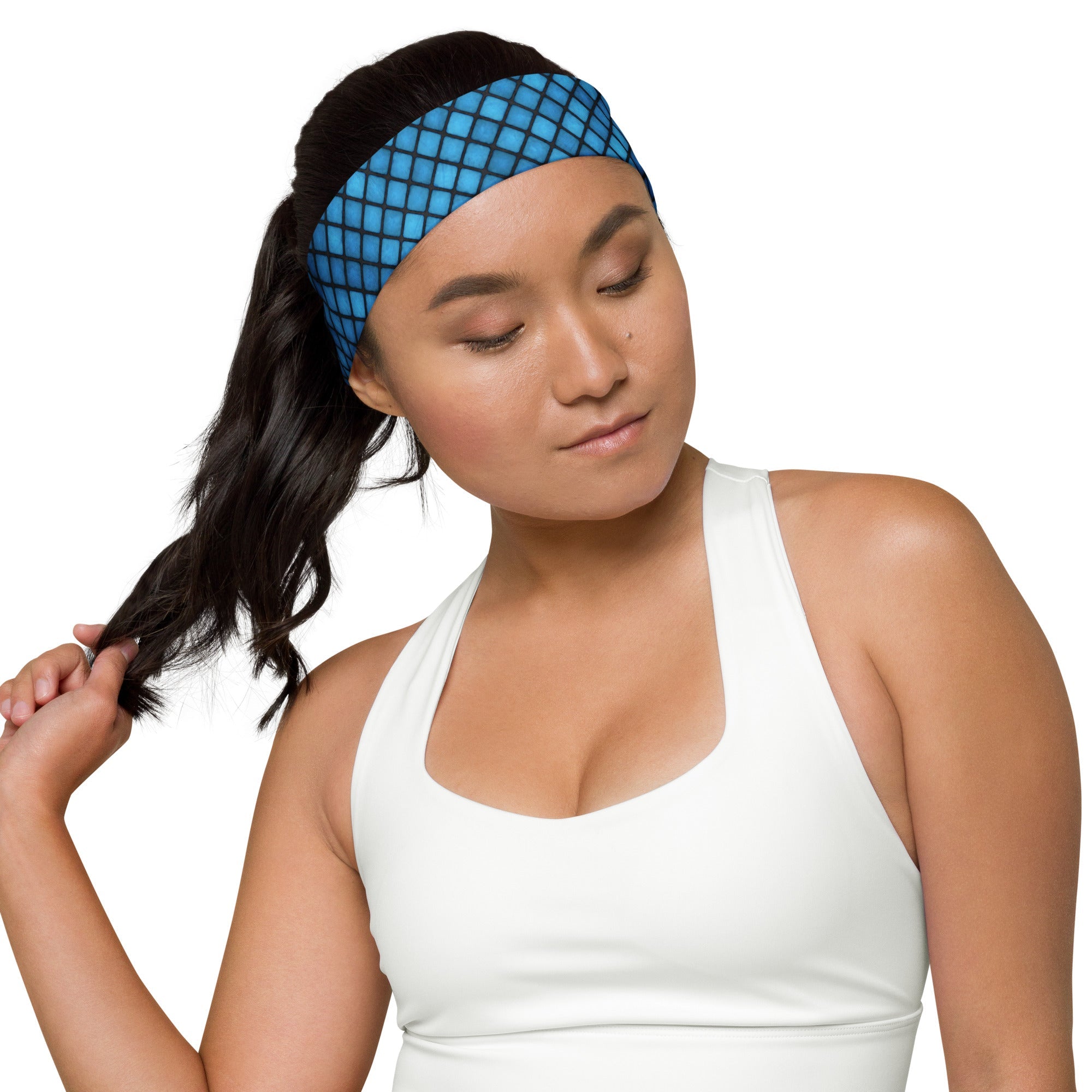 Pool Tiles Headband - Bandaners